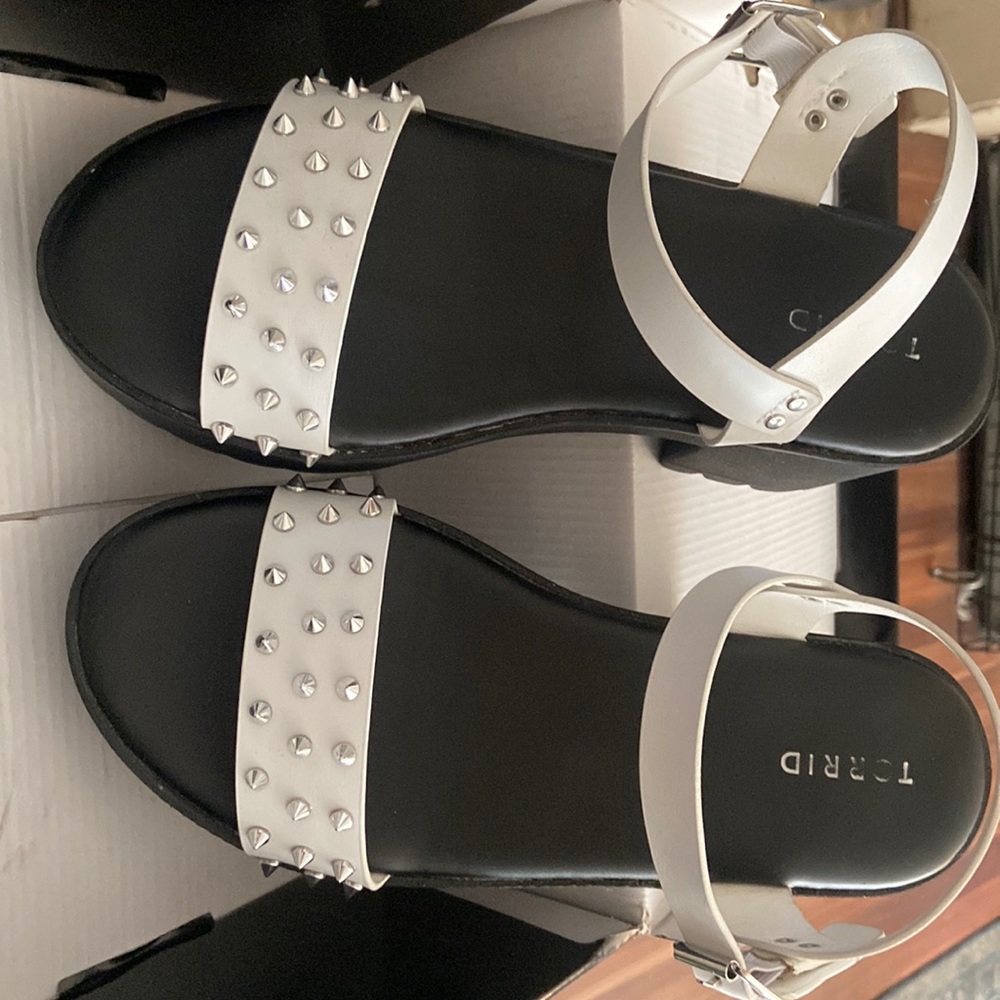 Torrid Goth Chunky Platform Sandals